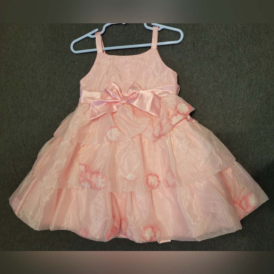 Girls Dress, Nanette, Size 2t, Pink, New With Tags